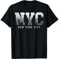 thumbnail image 1 of NYC New York City Skyline Souvenir T-ShirtMen and women, Black T-shirt, size: Extra large, 1 of 4