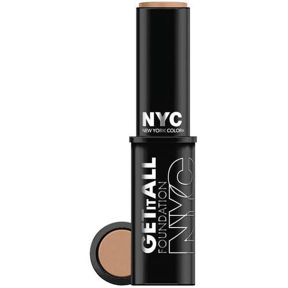 NYC New York Color Get it All Foundation, 203 Warm Beige, 0.24 Oz.
