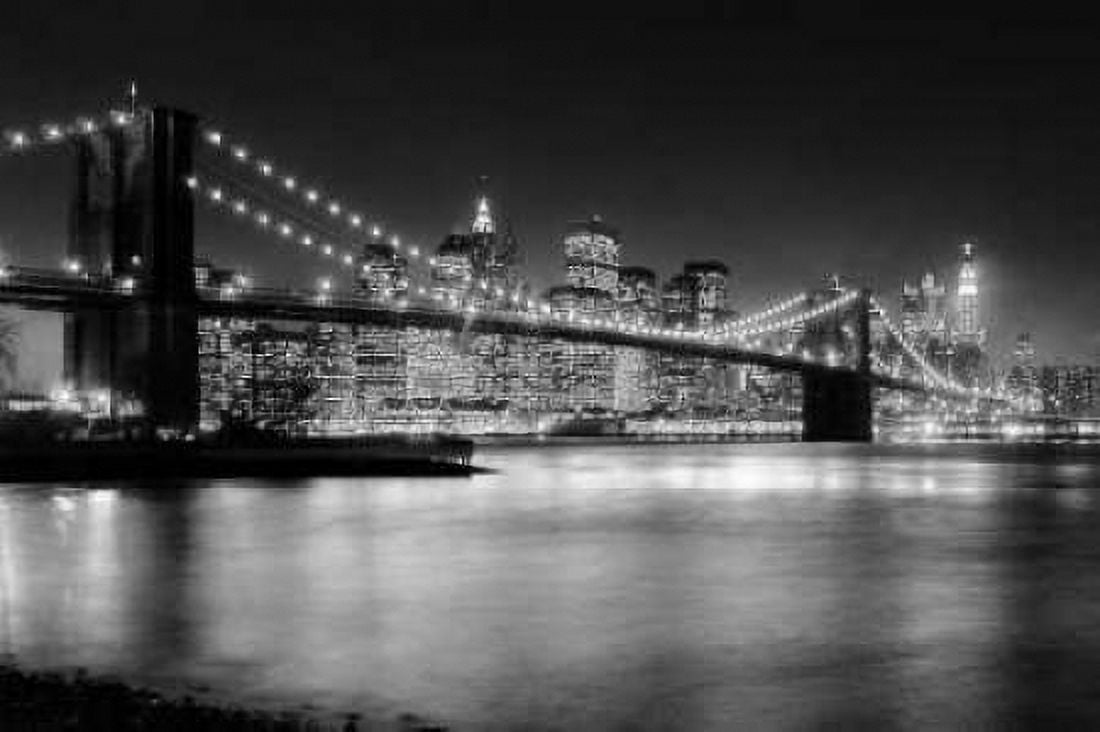NYC Nights Canvas Art - Nina Papiorek (12 x 18)