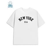 NYC Pride Tee mens Los Angeles 180G 100% Cotton white graphics cut Unique Design Unisex Shirt Graphic tshirts Trendy Unisex Shirt Cotton tshirts Classic Unisex Shirt Cotton tshirts
