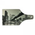 thumbnail image 1 of NYC Scene Cutting Board, Vintage Style Old Picturesque Queensboro Bridge, Decorative Tempered Glass Cutting and Serving Board, in 3 Sizes, by Ambesonne, 1 of 2