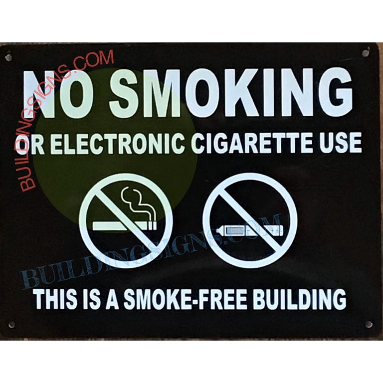 NYC Smoke Free Act Sign