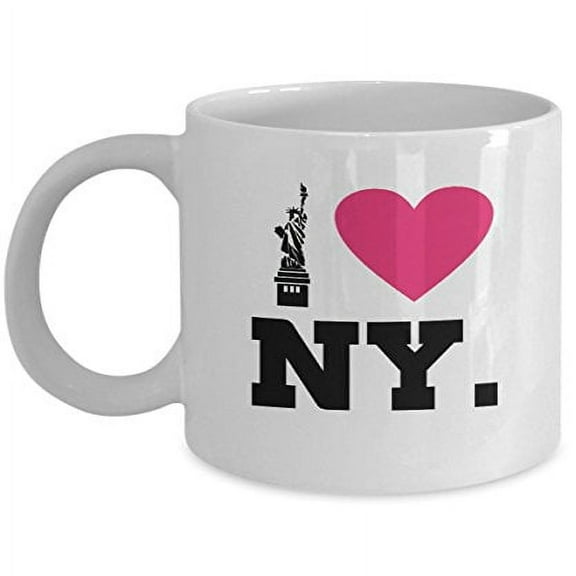 NYC 11 oz Coffee Mug - New York City Tourist Gifts White Ceramic