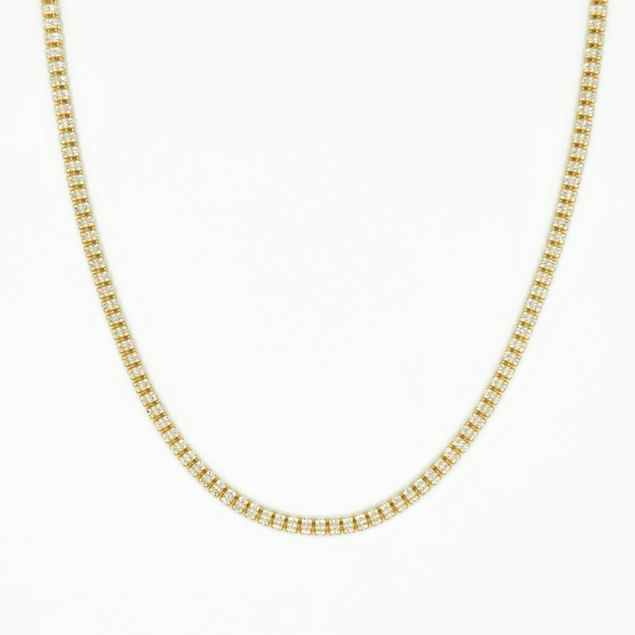 NYC Sterling 5mm Diamond-Cut Ice Link Chain Silver 925 Italy All Sizes ...