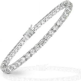 人気ブランド【PAVOI】3mm Classic Tennisブレスレット PAVOI 14K Gold Plated 3mm Cubic Zirconia Tennis Bracelet