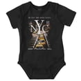 thumbnail image 1 of NYC The City That Never Sleeps Romper Boys or Girls Infant Baby Brisco Brands NB, 1 of 6