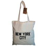 NYC Tote Bag New York City 100% Cotton Canvas Screenprinted