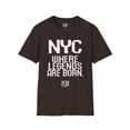 thumbnail image 1 of NYC Where Legends Are Born: NY Vibe Official Logo Unisex Softstyle T-Shirt, 1 of 4