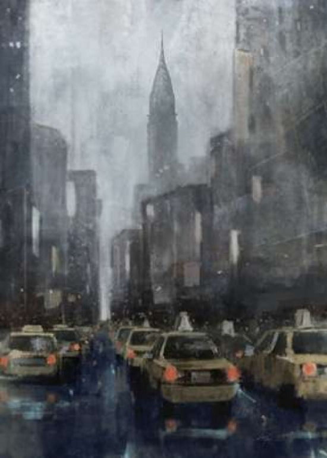 NYC Winter 2 Canvas Art - Ken Roko (20 x 28)