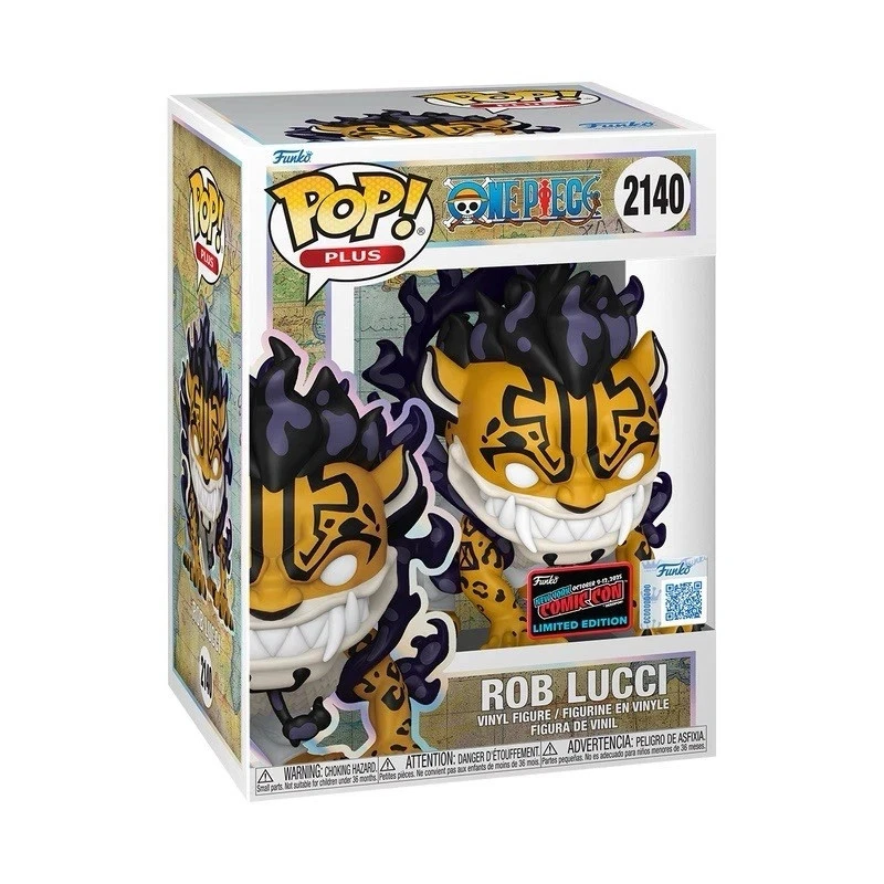 NYCC 2025 Funko Pop Rob Lucci #2140 Official NYCC Sticker