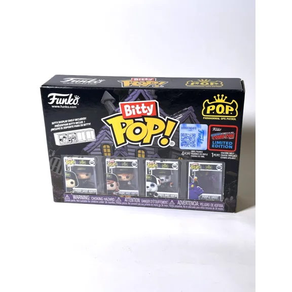 NYCC 2025 Funko Pop Freddy, Franny, Proto, Ghost Bitty Pop Official NYCC Sticker Set