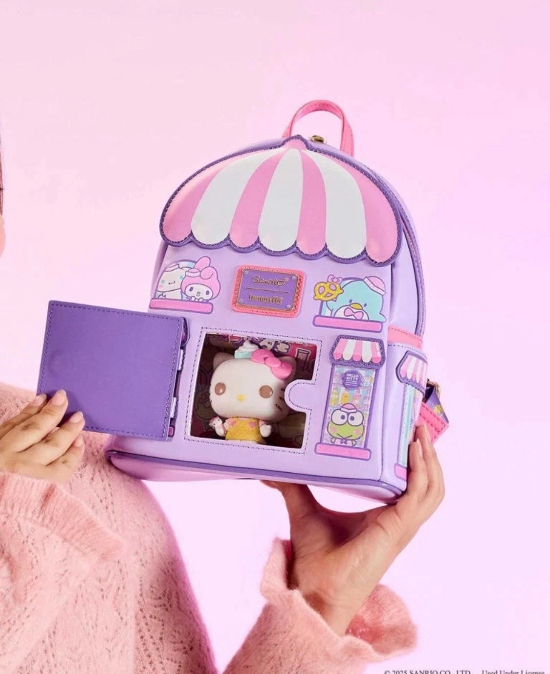 NYCC 2025 Funko Pop Hello Kitty Scented + Loungefly Bag Limited 1000 Pieces Official NYCC Sticker