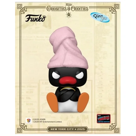 NYCC 2025 Funko Pop Pingu Penguin Official NYCC Sticker