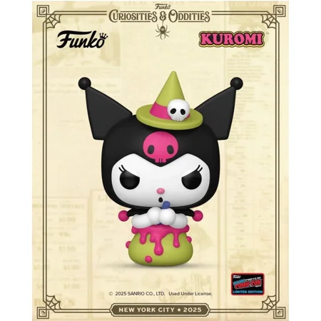 NYCC 2025 Funko Pop Kuromi in Cauldron #122 Official NYCC Sticker