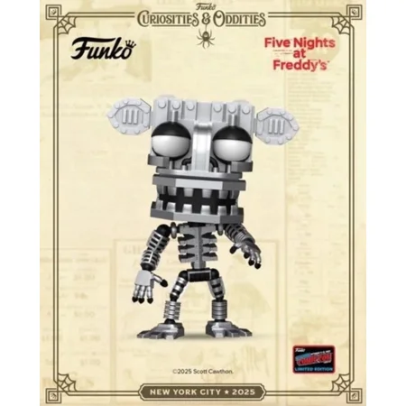 NYCC 2025 Funko Pop FNAF Enron-02 #1105 Official NYCC Sticker