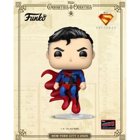 NYCC 2025 Funko Pop Superman Official NYCC Sticker