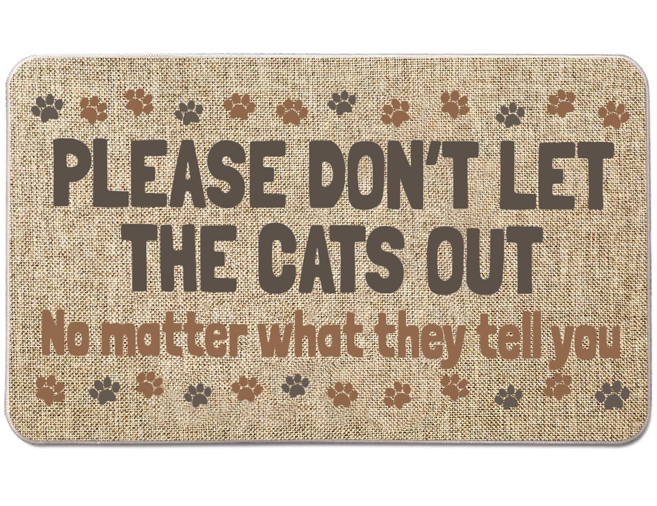 Large Entrance Mat Thankful Grateful Blessed Funny Doormat Indoor Entryway Mat  Outdoor Entry Rug Front Door Mat Rubber Housewarming Gifts 