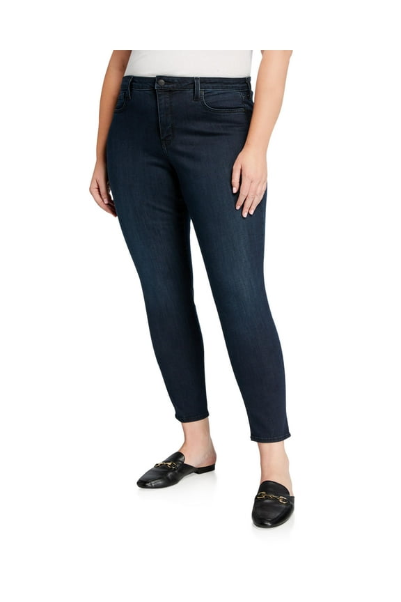 Ami Plus Sized Skinny Ankle in Fallen