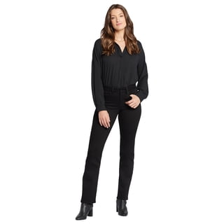 NYDJ Women’s, Women’s Petite, and Women’s Plus Marilyn Straight Jean, Sizes 2-24, featuring Lift Tuck® Technology