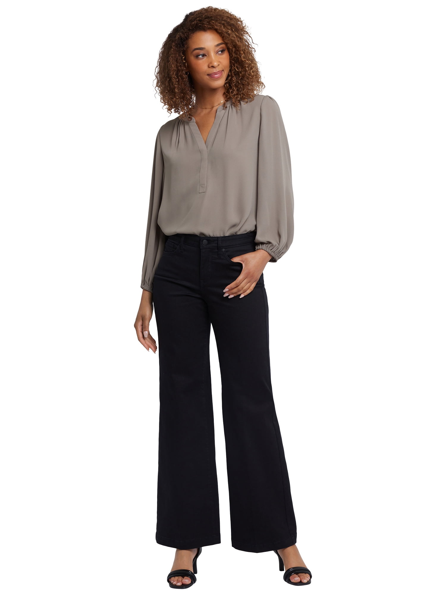 NYDJ Women’s Teresa Wide Leg Jean, Sizes 2-24, featuring Lift Tuck® Technology
