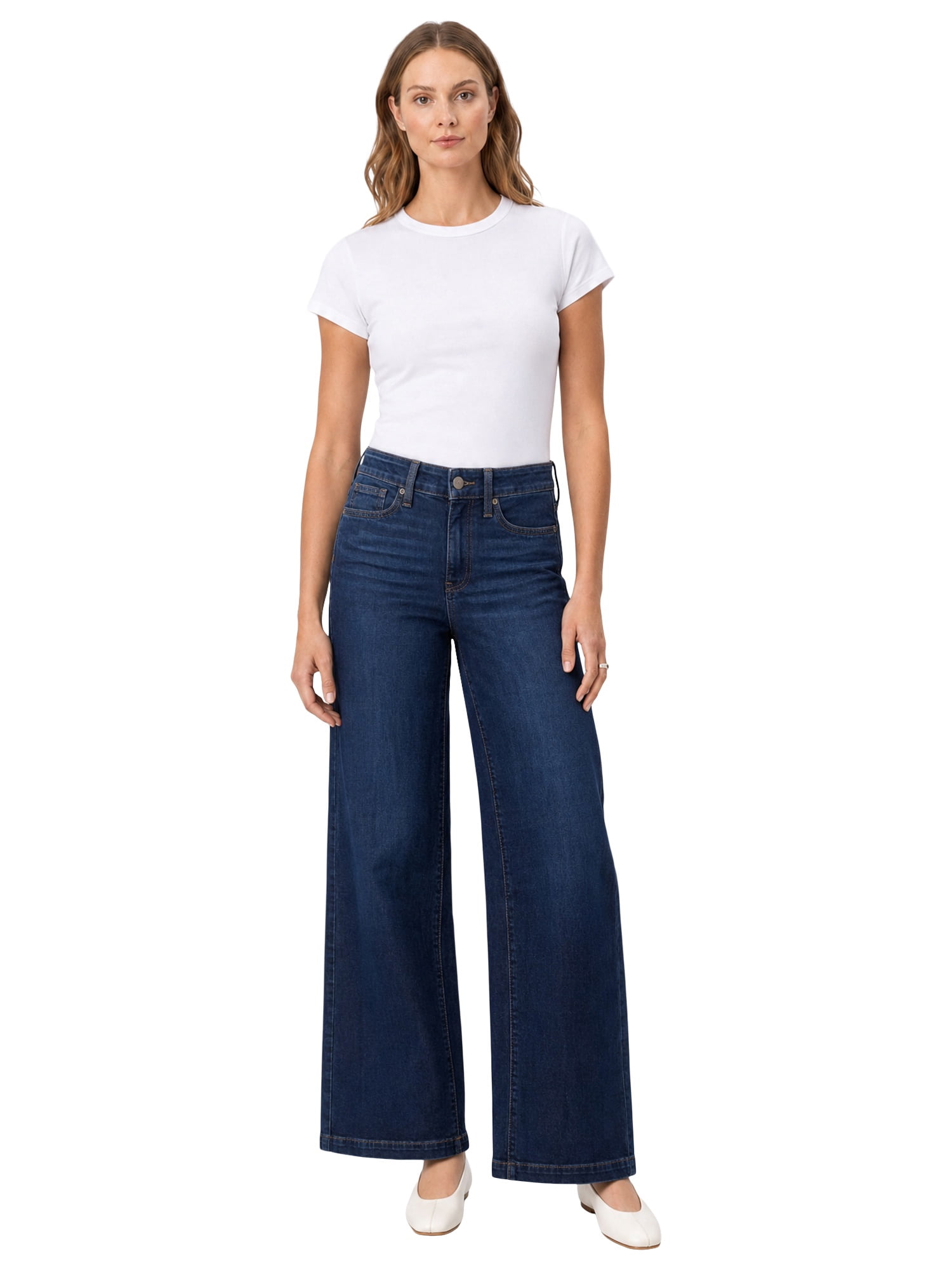 NYDJ Women’s Teresa Wide Leg Jean, Sizes 2-24, featuring Lift Tuck® Technology