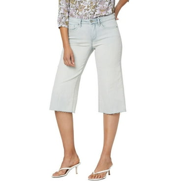 NYDJ Wide Leg Pedal Pusher Capris (Women's 00)