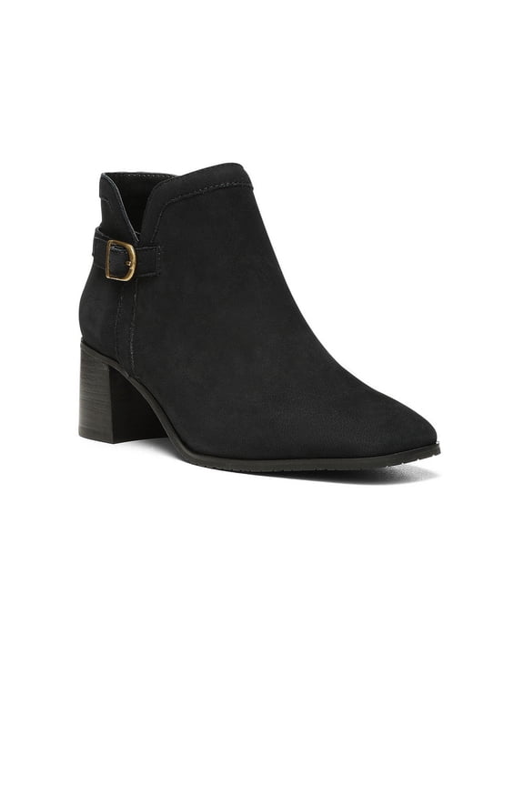 Women's Denis Booties in Black, Regular, Size: 11 | Leather