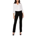 thumbnail image 1 of NYDJ womens  Petite Marilyn Black Straight Jean, 12P, 1 of 3
