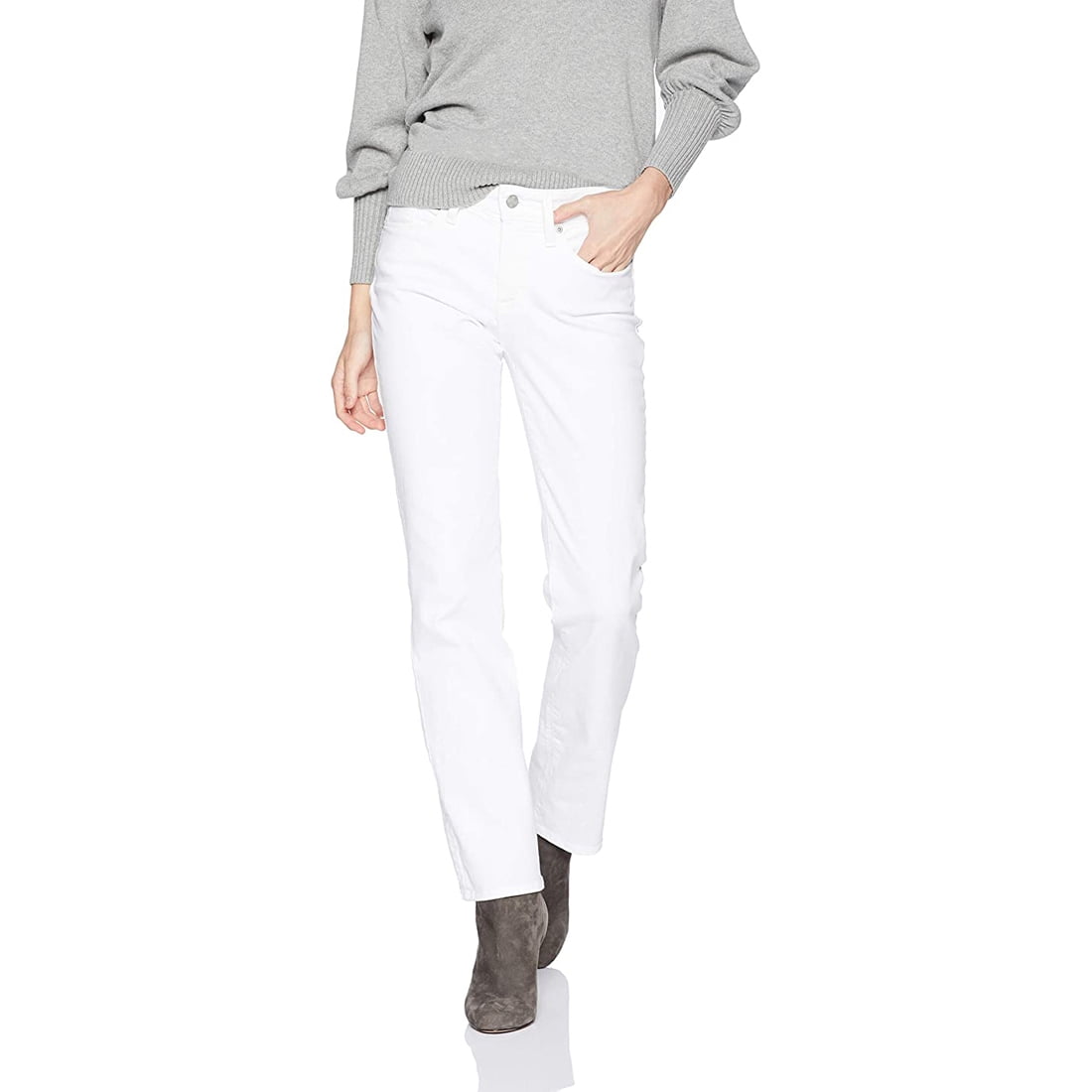 Women's Petite Marilyn Straight Leg Jeans 18P