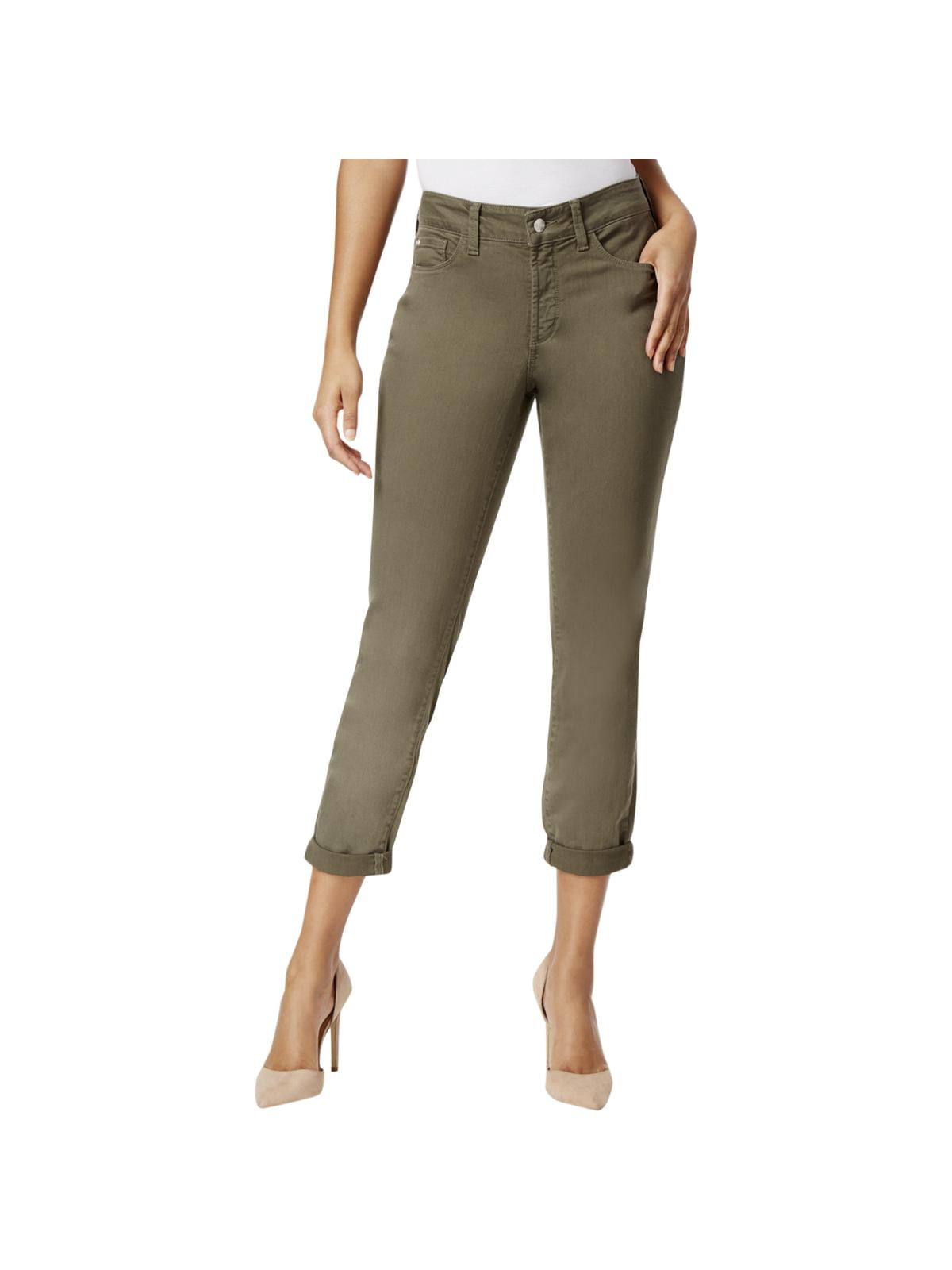 NYDJ Womens Alina Colored Convertible Ankle Jeans Walmart