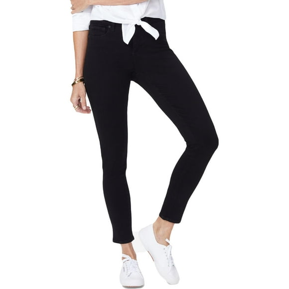 Womens Ami Denim Tummy Slimming Jeggings Black 16