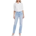 thumbnail image 1 of NYDJ Womens Bailey Relaxed Denim Straight Leg Jeans, 1 of 3