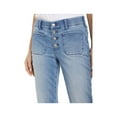 thumbnail image 1 of NYDJ Womens Blue Pocketed Button Fly Ankle Straight leg Jeans XL, 1 of 3