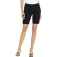 thumbnail image 1 of NYDJ Womens Ella High Rise Midi Denim Shorts, 1 of 3
