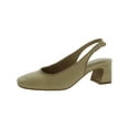 thumbnail image 1 of NYDJ Womens Faelynn Cork Square toe Slingback Heels, 1 of 1