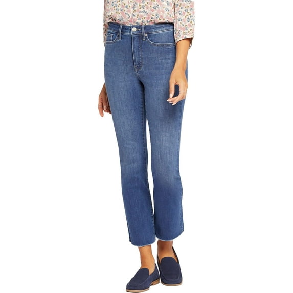 NYDJ Womens High Rise Slim Bootcut Jeans