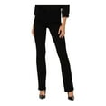 thumbnail image 1 of NYDJ Womens Petites Barbara Mid Rise Dark Wash Bootcut Jeans, 1 of 2