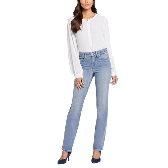 NYDJ womens Marilyn Straight Jean, 14T