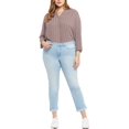 thumbnail image 1 of NYDJ Womens Plus Sheri Tummy Slimming Denim Ankle Pants, 1 of 3