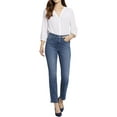 thumbnail image 1 of NYDJ Womens Sheri Tummy Slimming Denim Slim Jeans, 1 of 3