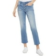 thumbnail image 1 of NYDJ Womens Waist Match Straight Mid-Rise Ankle Jeans, 1 of 1