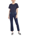 thumbnail image 1 of NYDJ Womens Waist Match Straight Mid-Rise Ankle Jeans, 1 of 2