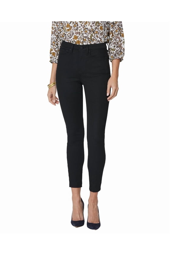 womens Petite Ami Black Rinse Skinny Leg Jean, 00P