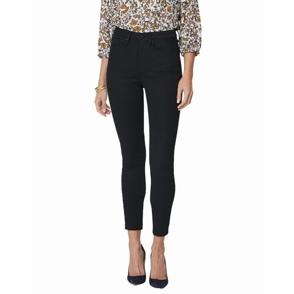 NYDJ womens Petite Ami Black Rinse Skinny Leg Jean, 2P