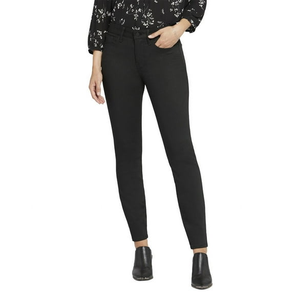 NYDJ womens  Ami Black Rinse Skinny Leg Jean, 8