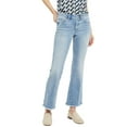 thumbnail image 1 of NYDJ womens  Ava Fray Hem Ankle Flare Jean, 00, 1 of 2