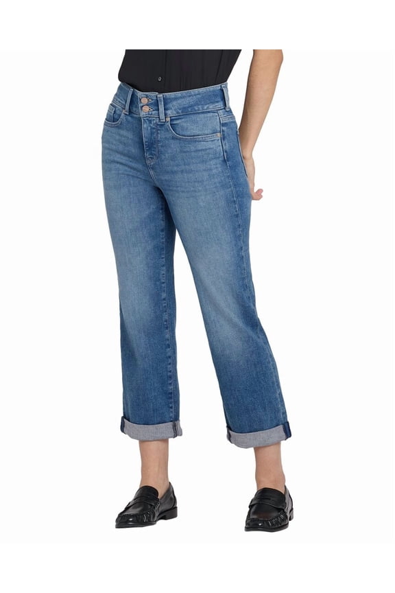 womens  Bailey Breezy Palms Straight Leg Jean, 0