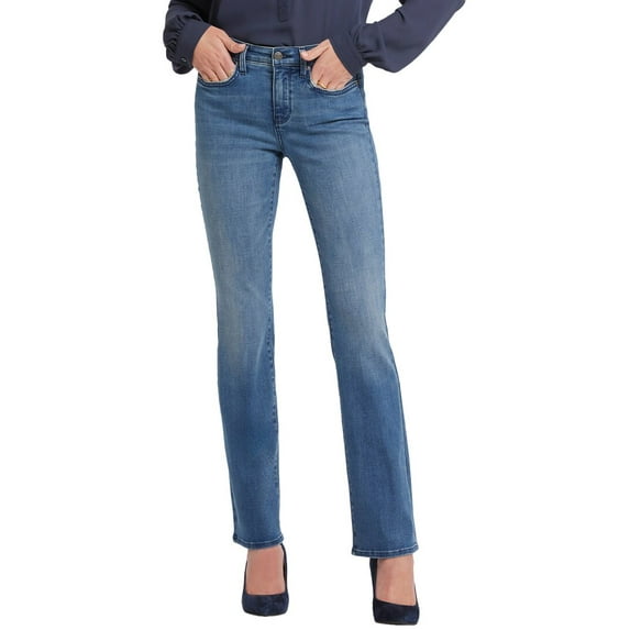 NYDJ womens Petite Barbara Cascade Wave Bootcut Jean, 00P