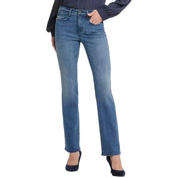 NYDJ womens  Barbara Cascade Wave Bootcut Jean, 00