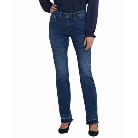 NYDJ womens Barbara Dark Loire Bootcut Jean, 8
